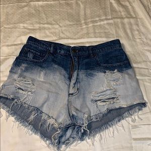 Festival high rise shorts
